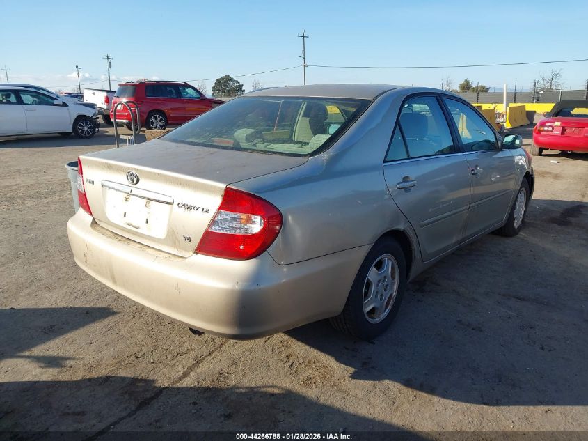 2002 Toyota Camry Le V6