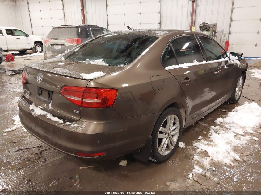 2015 Volkswagen Jetta 2.0L Tdi Sel