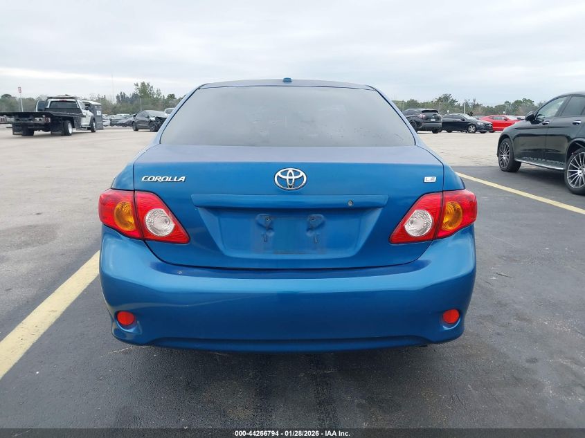 2009 Toyota Corolla Le VIN: JTDBL40E89J031586 Lot: 44266794