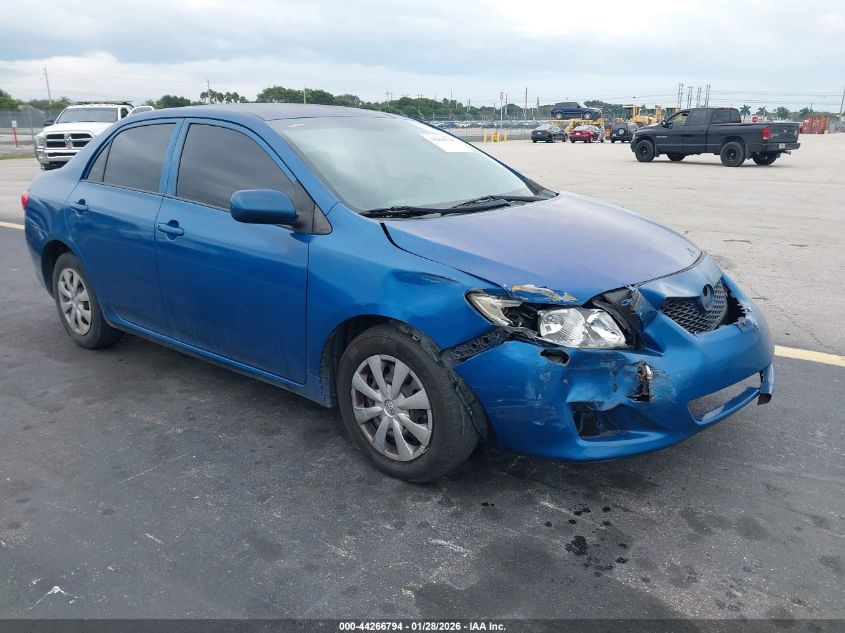 2009 Toyota Corolla Le VIN: JTDBL40E89J031586 Lot: 44266794