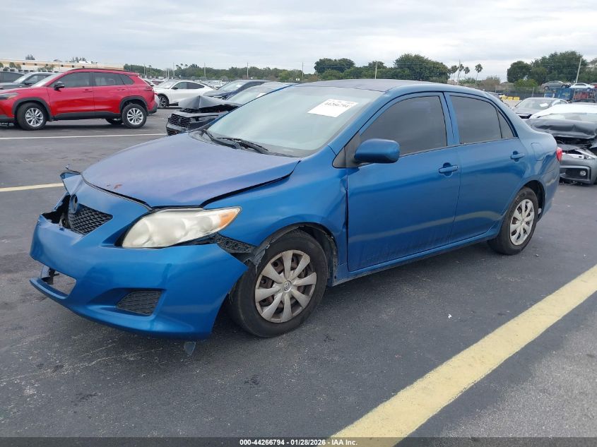 2009 Toyota Corolla Le VIN: JTDBL40E89J031586 Lot: 44266794