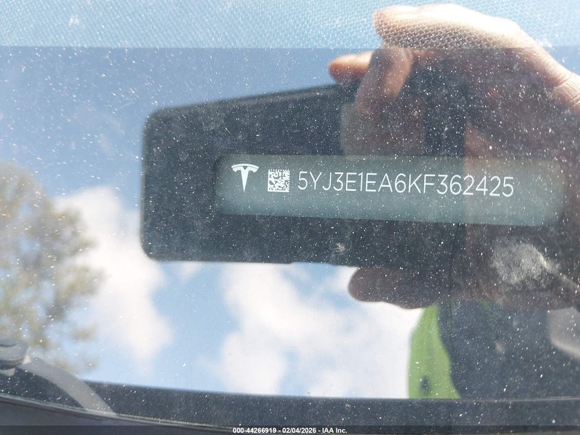 5YJ3E1EA6KF362425 2019 Tesla Model 3 Long Range Mid Range Standard Range Standard Range Plus black