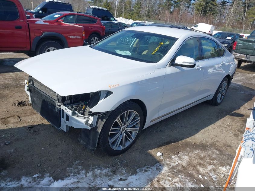 2019 Genesis G80 3.8