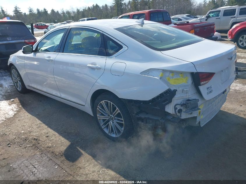 2019 Genesis G80 3.8