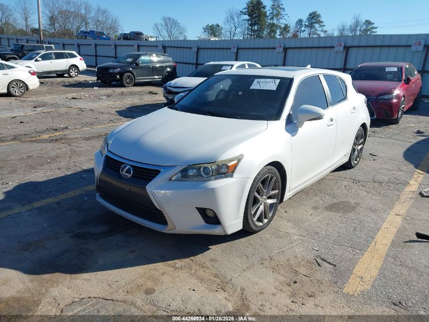 2014 Lexus Ct 200H