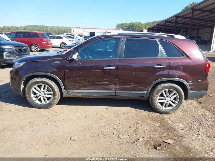 2014 Kia Sorento Lx VIN: 5XYKT3A6XEG546228 Lot: 44266978