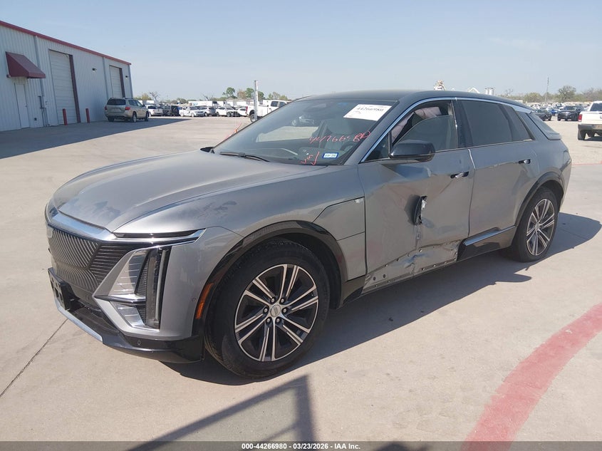 Vin: 1gykpprk8rz100545, lot: 44763257, cadillac lyriq luxury w/1sc 20242
