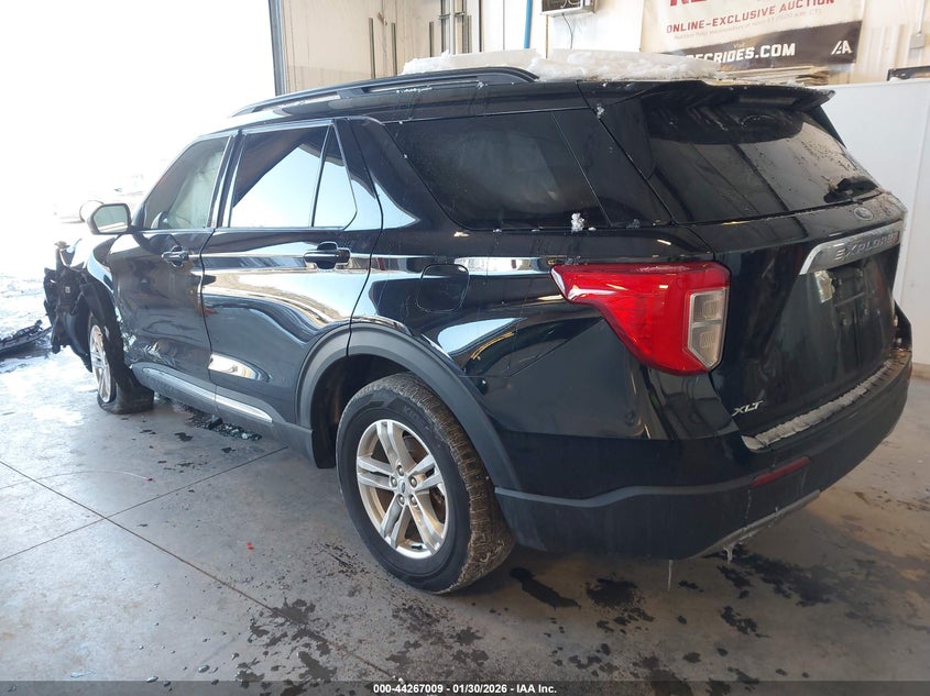 Vin: 1fmsk8dh0ngc38510, lot: 44763286, ford explorer xlt 20223