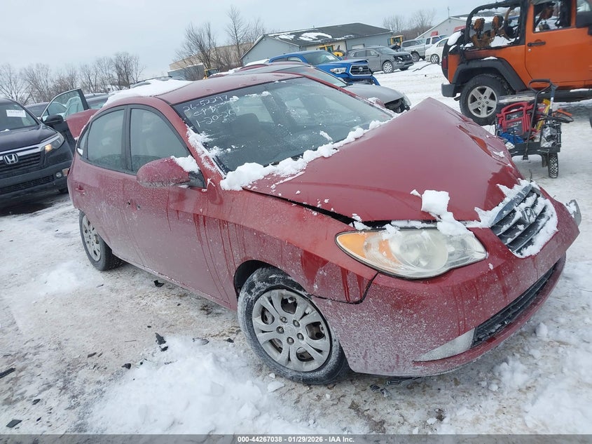 KMHDU46D49U788287 2009 Hyundai Elantra Gls auction photo 1