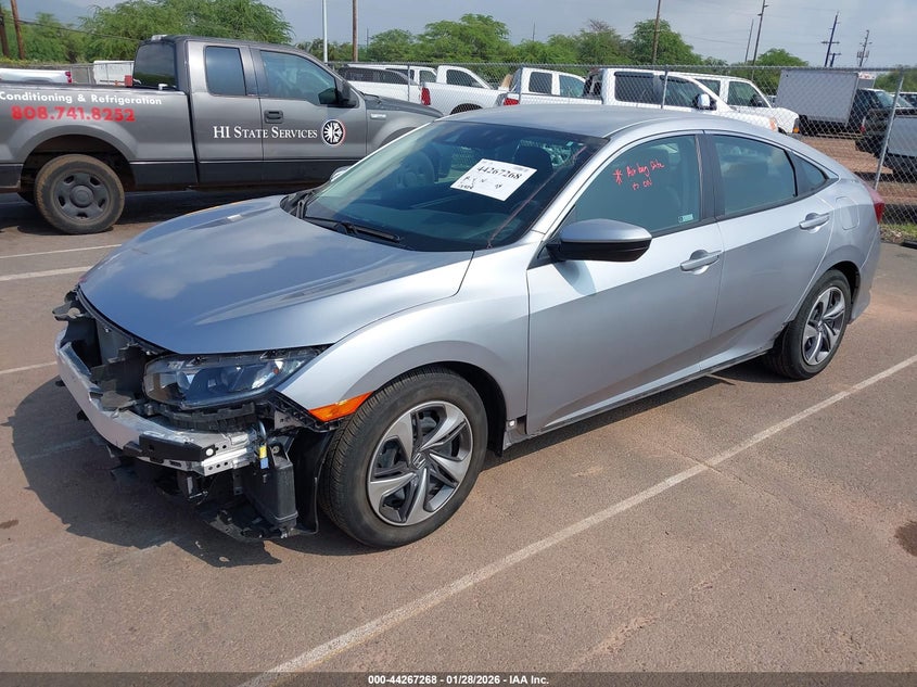 2021 Honda Civic Lx 2HGFC2F69MH532214 photo 1
