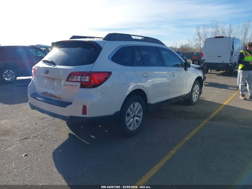 Vin: 4s4bsaec5f3261106, lot: 44763637, subaru outback 2.5i premium 20154