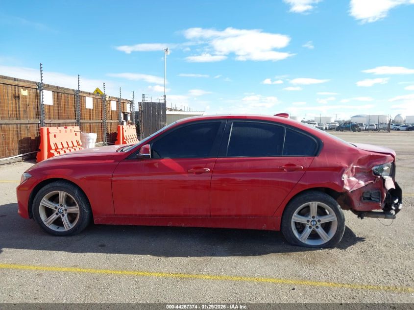 2014 BMW 328I xDrive VIN: WBA3B3C50EJ980831 Lot: 44267374