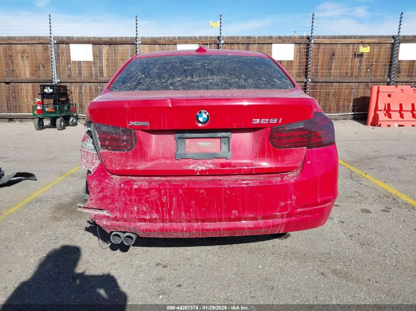 2014 BMW 328I xDrive VIN: WBA3B3C50EJ980831 Lot: 44267374