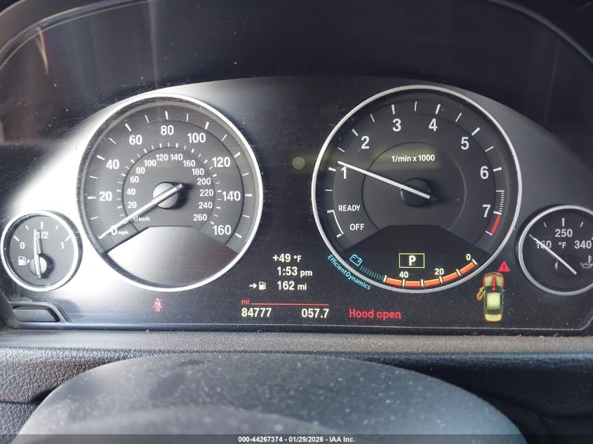 2014 BMW 328I xDrive VIN: WBA3B3C50EJ980831 Lot: 44267374