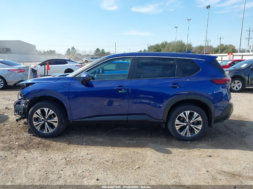 2023 Nissan Rogue Sv Fwd VIN: 5N1BT3BA4PC887212 Lot: 44267545