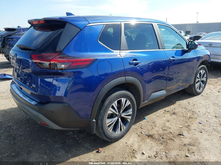 2023 Nissan Rogue Sv Fwd VIN: 5N1BT3BA4PC887212 Lot: 44267545