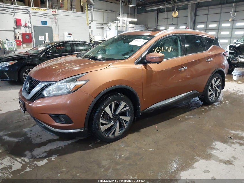 2017 Nissan Murano Platinum/S/Sl/Sv