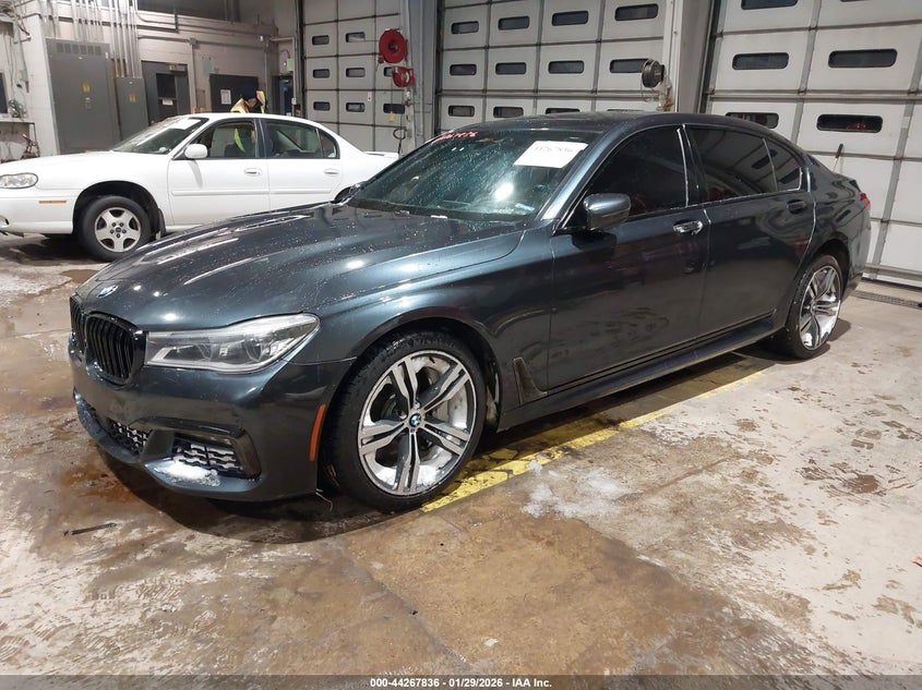 Vin: wba7f2c57gg416061, lot: 44764113, bmw 750i xdrive 20162