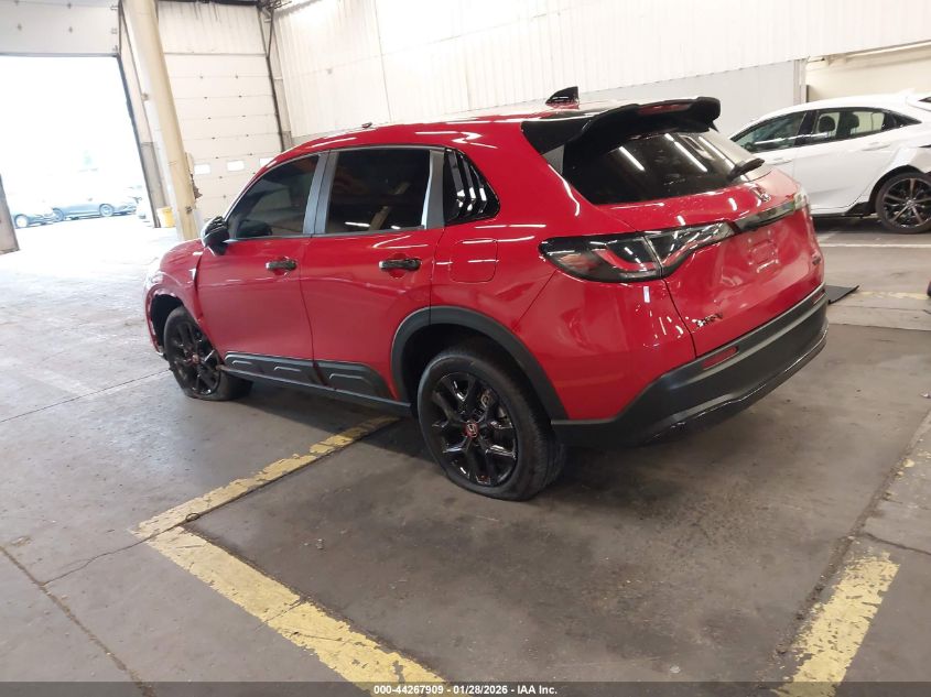2025 Honda Hr-V Awd Sport VIN: 3CZRZ2H54SM718606 Lot: 44267909