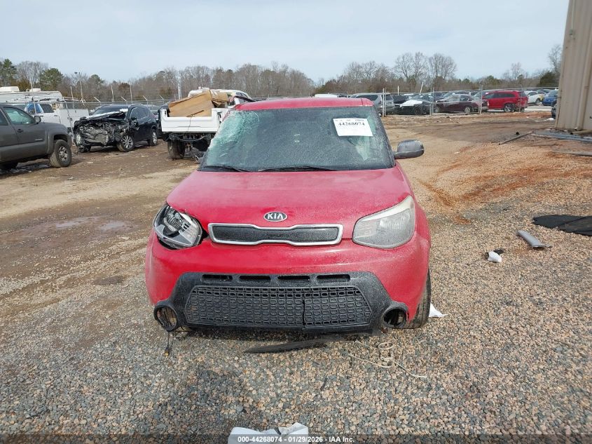 2016 Kia Soul + VIN: KNDJP3A50G7862020 Lot: 44268074