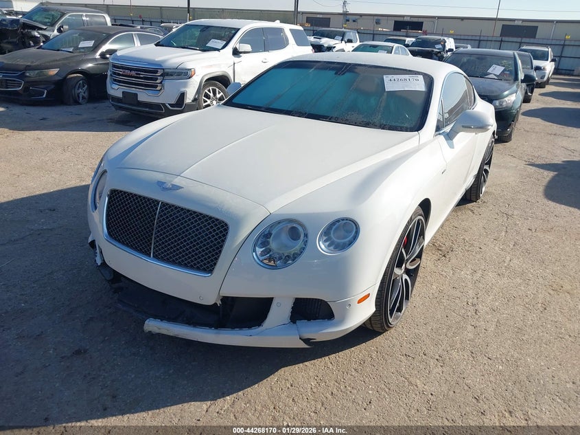 Vin: scbfc7za9dc083408, lot: 44764447, bentley continental gt speed 20132