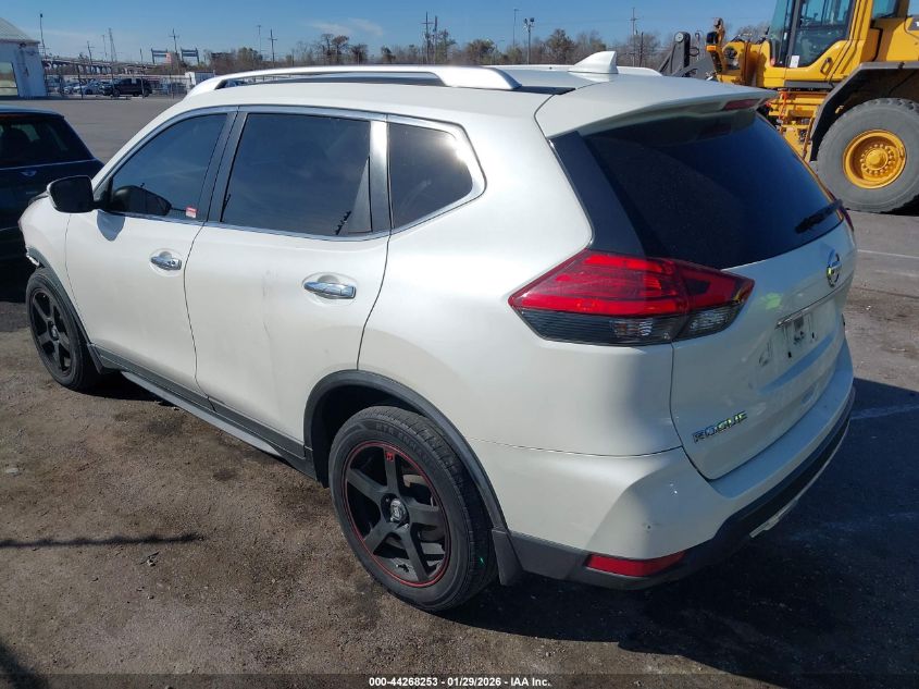 2017 Nissan Rogue Sv VIN: JN8AT2MT5HW390439 Lot: 44268253