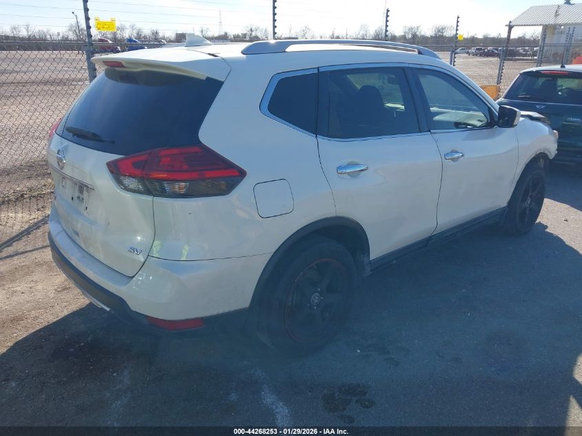 2017 Nissan Rogue Sv VIN: JN8AT2MT5HW390439 Lot: 44268253