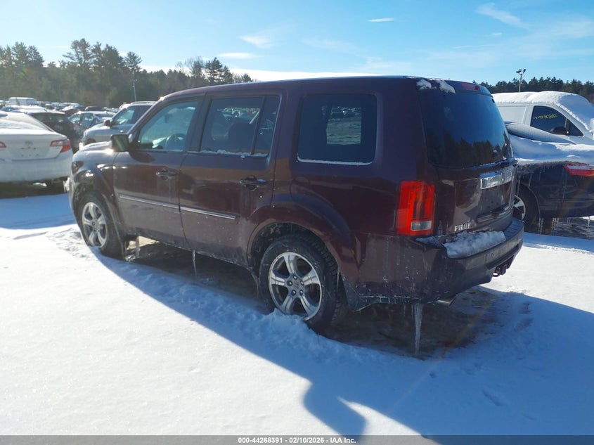 Vin: 5fnyf4h91db072568, lot: 44764668, honda pilot touring 20133