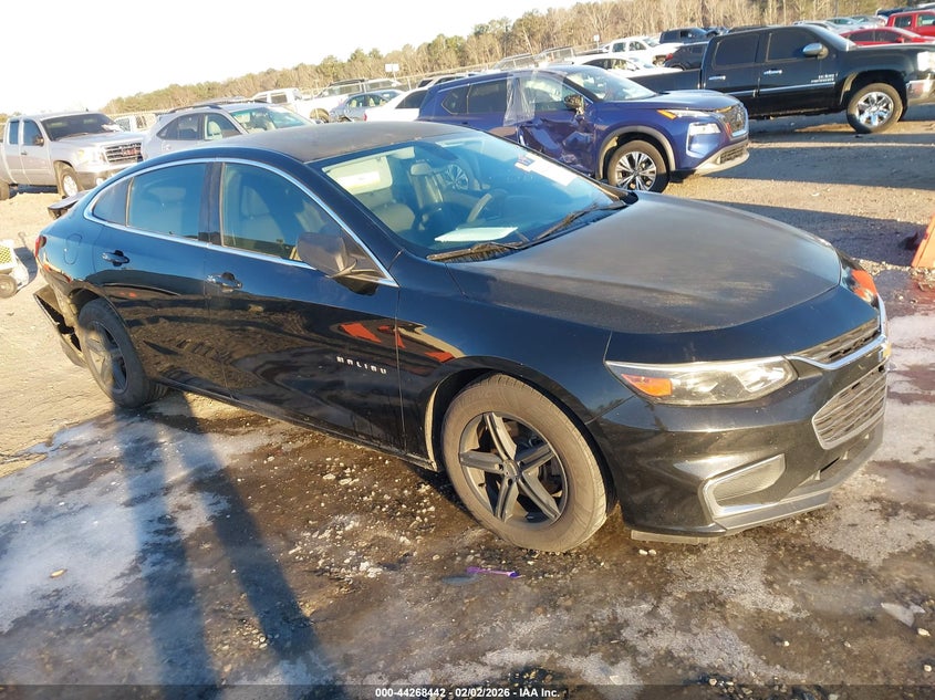 1G1ZB5ST2JF117396 2018 Chevrolet Malibu 1Ls auction photo 1