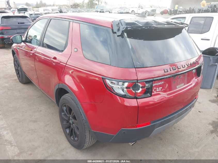2016 Land Rover Discovery Sport Se