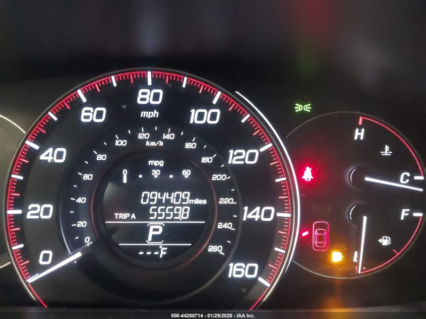 2014 Honda Accord Ex VIN: 1HGCT1B76EA009938 Lot: 44268714