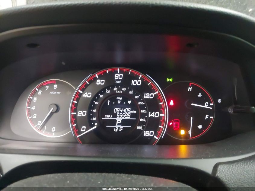 2014 Honda Accord Ex VIN: 1HGCT1B76EA009938 Lot: 44268714