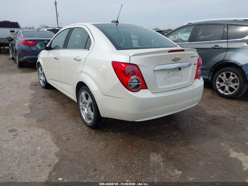 2015 Chevrolet Sonic Ltz Auto