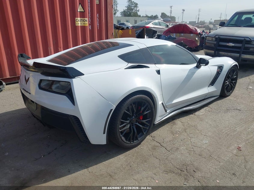 Vin: 1g1ys2d69g5600089, lot: 44765144, chevrolet corvette z06 20164