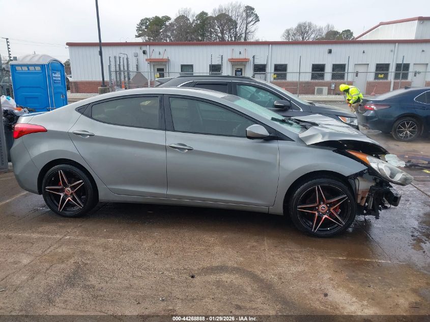 2013 Hyundai Elantra Gls VIN: KMHDH4AEXDU681337 Lot: 44268888