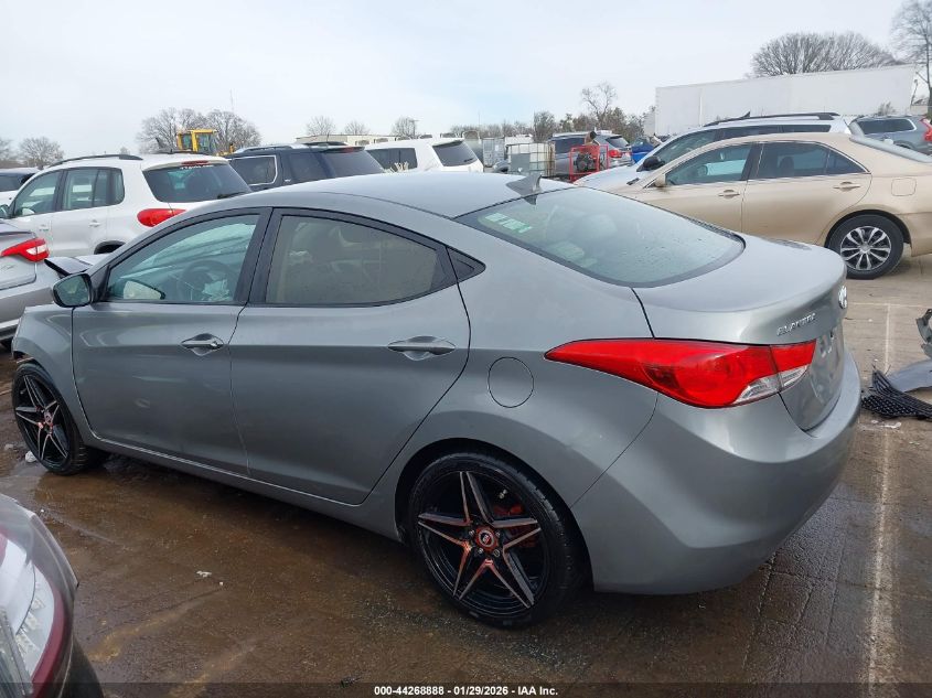 2013 Hyundai Elantra Gls VIN: KMHDH4AEXDU681337 Lot: 44268888