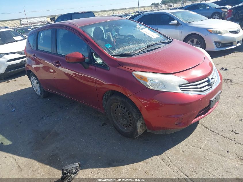 2016 Nissan Versa Note S (Sr)/S Plus/Sl/Sr/Sv