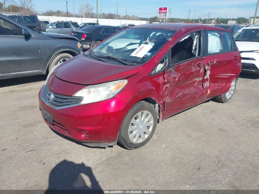 2016 Nissan Versa Note S (Sr)/S Plus/Sl/Sr/Sv