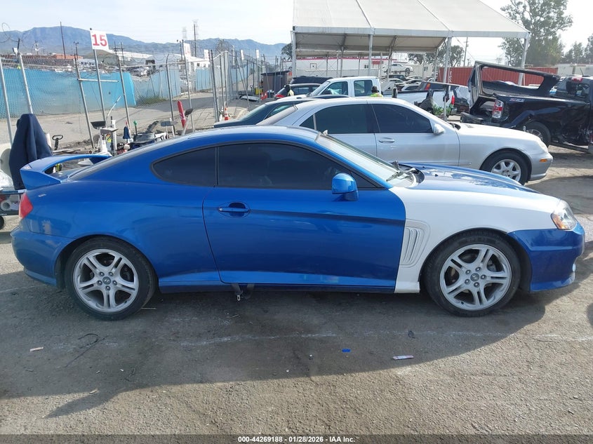 2005 Hyundai Tiburon Gt/Se VIN: KMHHN65F75U167469 Lot: 44269188