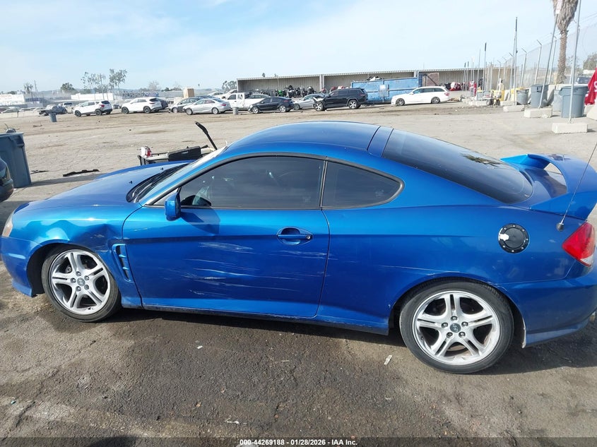 2005 Hyundai Tiburon Gt/Se VIN: KMHHN65F75U167469 Lot: 44269188