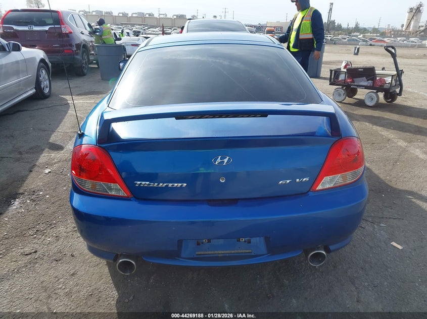 2005 Hyundai Tiburon Gt/Se VIN: KMHHN65F75U167469 Lot: 44269188