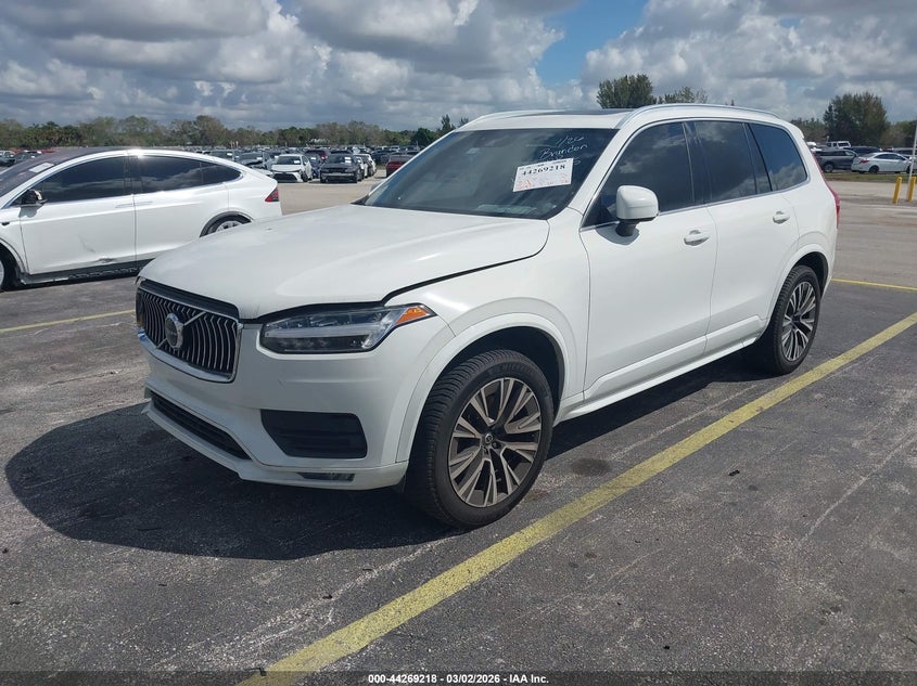 Vin: yv4102ck1l1612555, lot: 44765495, volvo xc90 t5 momentum 7 passenger 20202