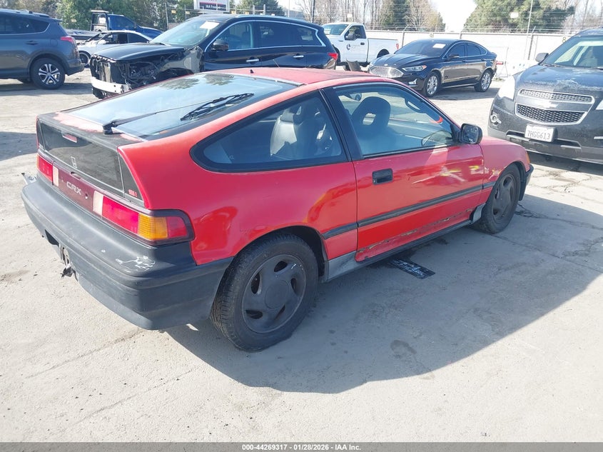 1991 Honda Civic Crx Si/Crx Se