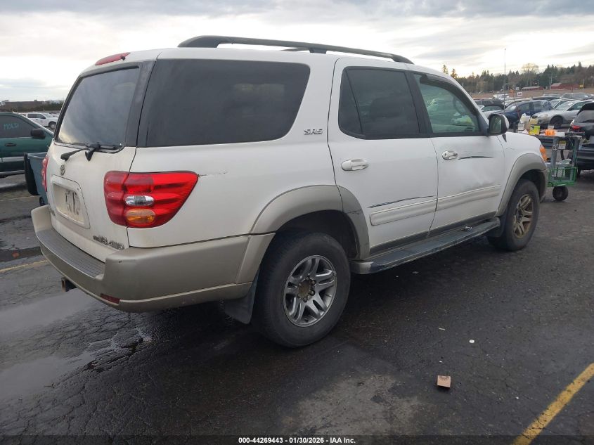 2004 Toyota Sequoia Sr5 V8