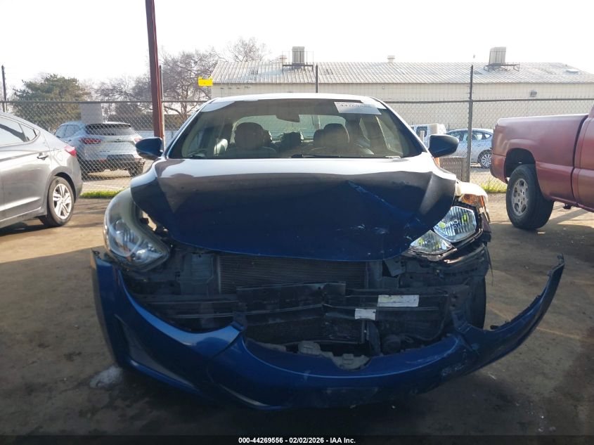 2016 Hyundai Elantra Se VIN: KMHDH4AE6GU650364 Lot: 44269556