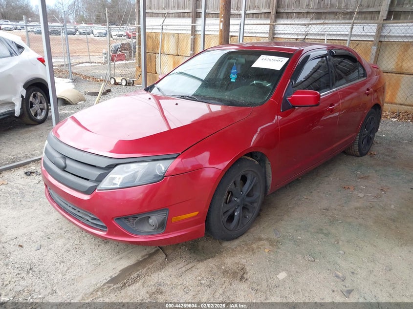 Vin: 3fahp0ha0cr427054, lot: 44765881, ford fusion se 20122