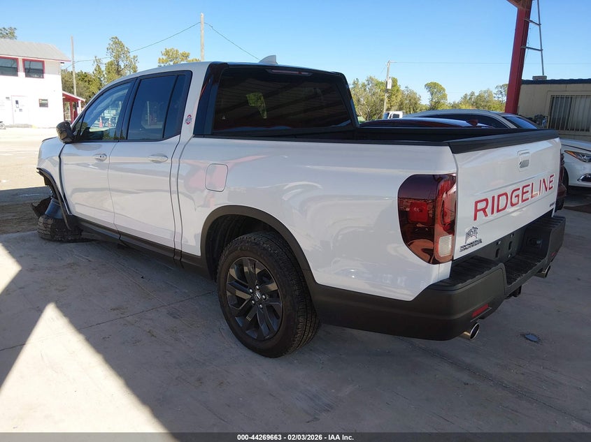 2025 Honda Ridgeline Sport