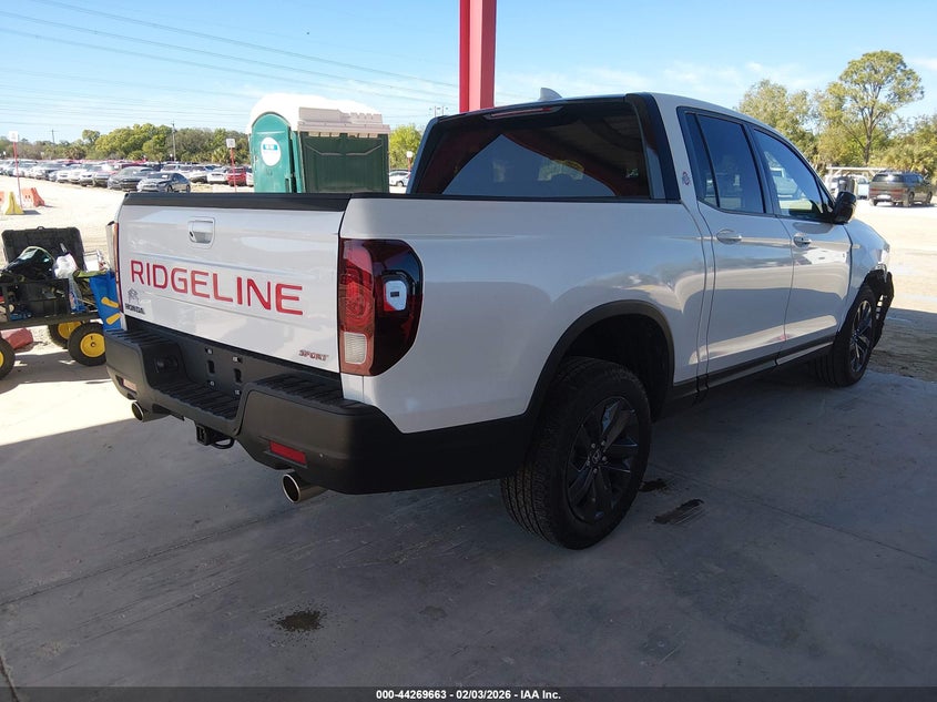 2025 Honda Ridgeline Sport