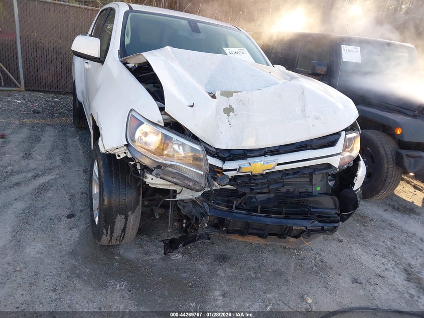 VIN 1GCGTCEN5N1227262 2022 CHEVROLET COLORADO 4WD  SHORT BOX LT
