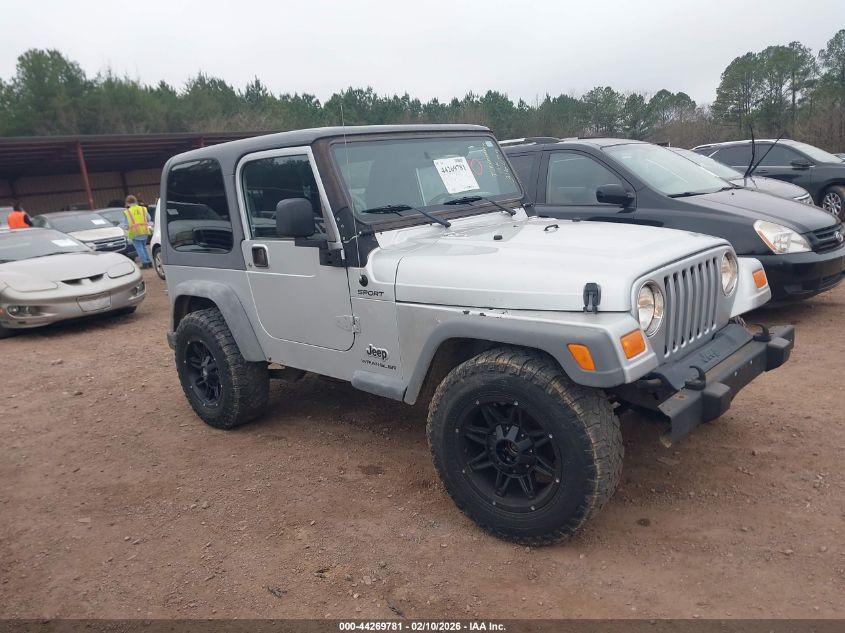 2005 Jeep Wrangler Sport